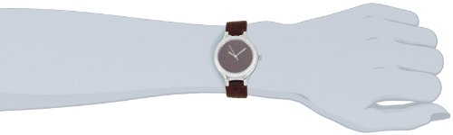 Croton Women's CN207078BRBR Swiss Stingray Dial and Strap Watch