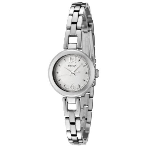 Seiko Women's SXGN77P1 Silver Dial Stainless Steel Watch
