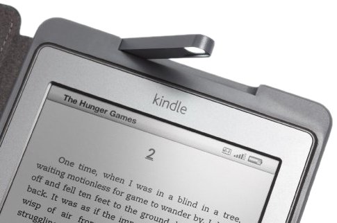Amazon Kindle Lighted Leather Cover, Black