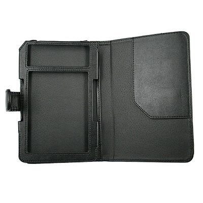 Black Leather Case Cover for Amazon Kindle 3 3G eReader