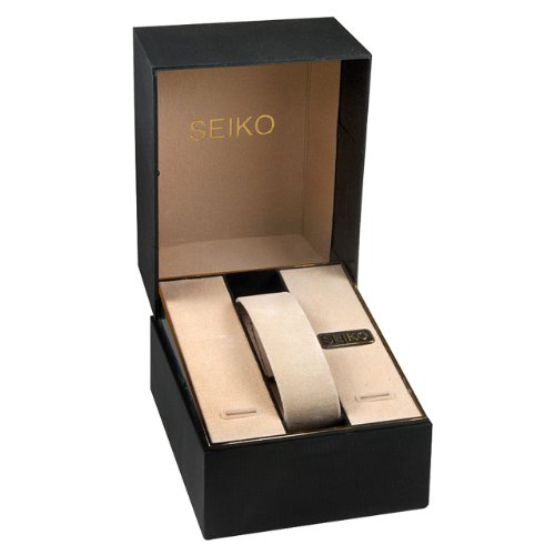 Seiko Men's SNKA08 Seiko 5 Automatic White Dial Two-Tone Stainless Steel Watch
