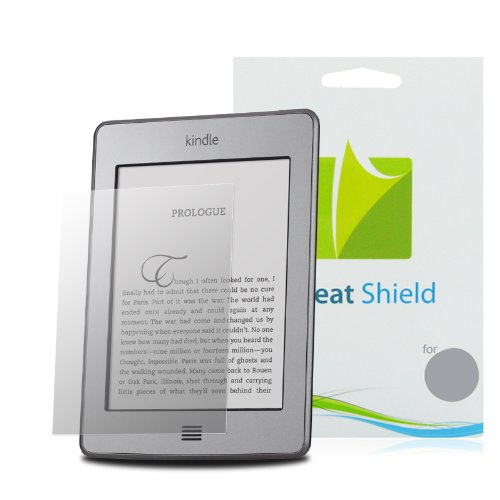 GreatShield Ultra Anti-Glare (Matte) Clear Screen Protector Film for Amazon Kindle Latest 2011, Kindle Touch, Kindle Keyboard, Kindle 2nd Generation (3 Pack)