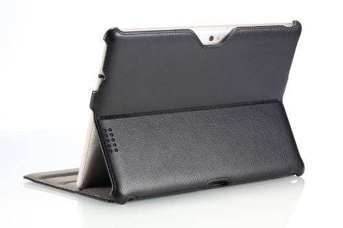 MoKo(TM) Premium Quality Slim-Fit Folio Cover Case with built-in Multi-Angle Stand for Asus Eee Pad Transformer Prime TF201 10.1-Inch Android Tablet
