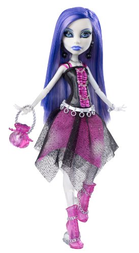 Monster High Spectra Vondergeist Doll With Pet Ferret And Rhuen